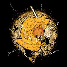 Thunder Breathing Sleeping Zenitsu Slayer Tattoo Fantasy Art Warrior Thunder Design