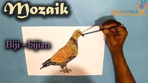 Contoh kolase dari biji bijian | blog pendidikan websitefoto.com inilah contoh gambar mozaik bunga dari daun kering yang lagi &mldr; Kerajinan Membuat Mozaik Burung Dari Biji Bijian Youtube