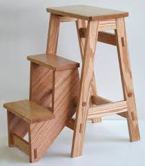 The on the double wooden step stool is a cute and handy solution! Folding Step Stools Ideas On Foter