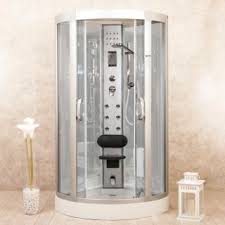 Il bagno turco o hammam una stanza isolata, riscaldata da una caldaia elettrica che produce vapore, dimensionata in. Box Doccia Idromassaggio White Eden 80x80cm Sauna Bagno Turco E Ozono Cod 00003023