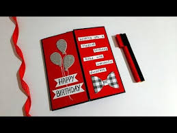 Customise one of design wizard's many birthday cards templates and create a video that they'll be thrilled to see. How To Make Beautiful Birthday Card Handmade Birthday Card Idea Tutorial Youtube In 2021 Beautiful Birthday Cards Handmade Birthday Cards Birthday Cards