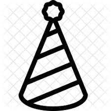 Download Free Birthday Hat Icon Of Line Style Available In Svg Png Eps Ai Icon Fonts