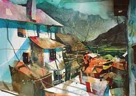 14 x 10 1/4 in inscription. Bernhard Vogel Ladis Tirol Burg Und Stockerhaus Facebook