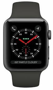 Trova una vasta selezione di smartwatch apple apple watch series 3 a prezzi vantaggiosi su ebay. Apple Watch Series 3 38mm Space Gray Aluminium Case With Gray Sport Band Gps Cellular Mr2w2ll A For Sale Online Ebay