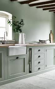 How To Decorate With Green Paint Colours From Britain With Love In 2020 Kitchen Interior Sage Green Kitchen Green Kitchen