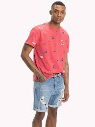 All orders are custom made and most ship worldwide within 24 hours. Flamingo Print T Shirt Tommy Hilfiger