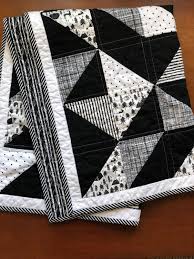 Black And White Images For Babies To Look At Black White Woodland Baby Quilt Crib Quilt Gender Etsy Neutral Baby Quilt Neutral Quilt Woodland Baby Quilt