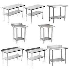 Check out our tips to buy a kitchen table. 19 Stainless Steel Table Ideas Stainless Steel Table Steel Table Table