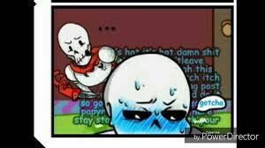 He first appears inthe forestafterthe protagonistexits theruins. Sans Is In Heat L Wtf Youtube