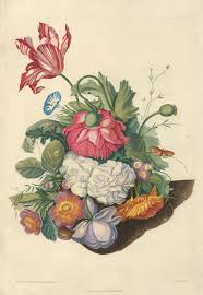 Still Life With Flowers And Butterfly Jan Van Huysum Jan Van Huysum After