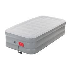 Coleman Supportrest Elite Double High Inflatable Air Mattress Bed With Built In Pump Twin Walmart Com In 2020 Air Mattress Camping Air Bed Air Mattress