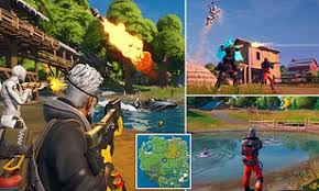 These maps include escape rooms, adventures, mazes, challenges, mini games, songs, prop hunts, races, and this fortnite map is an escape room with a pyramid. Fortnite Is Back Online Chapter Two Of The Game Is Available To Play Now Daily Mail Online