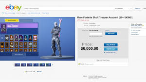 Purchasing a fortnite account grants benefits: So I Tried Buying A Rare Fortnite Account For 6000 On Ebay Youtube