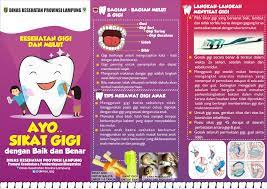 Leaflet Kesehatan Gigi Mulut Dinas Kesehatan Provinsi Lampung