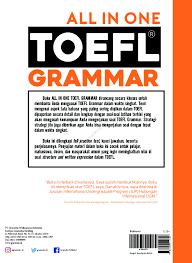 These toefl grammar resources include practice tests and quizzes to help you see your weak points. All In One Toefl Grammar Book By Yusuf Priyasudiarja Gramedia Digital