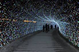 Japan S Winter Lights Festival Imgur Winter Light Light Tunnel Light Installation