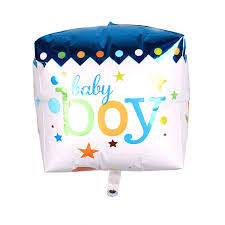 Baby boy flowers and balloons. Buy Balloon Baby Boy With Delivery Ufl
