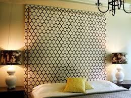The height is up to you. Upholstered Headboard With Nail Head Trim Hgtv