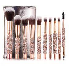 Check spelling or type a new query. Premium 10pcs Cosmetics Brushes Set In Powder Blusher Eyeshadow Foundation Makeup Brush Glitter Makeup Brush Set Buy Private Label Dermocal Makeup Tools For Wholesale Oem Odm Beauty Cosmetic Hard Wearing Soft Synthetic Hair Eco