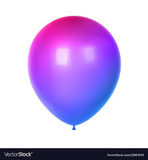 3d Realistic Colorful Balloon Birthday Balloon Vector Image On Vectorstock Colourful Balloons Balloons Birthday Balloons