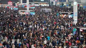 Sebagai pelaksanaan larangan mudik, direktorat lalu lintas polda metro jaya melakukan penyekatan kendaraan yang akan. Gelombang Ii Covid 19 China Desak Warga Jangan Mudik Imlek