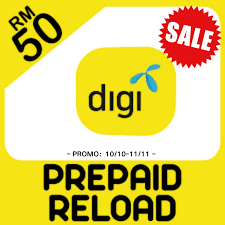 Reload digi mobile credits online, using the power of the internet with prepaid malaysia. Digi Reload Top Up Rm50 Shopee Malaysia