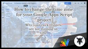 Maybe you would like to learn more about one of these? Help My Time Triggers Are Not In Sync How To Update Your Google Apps Script Project Time Zone Yagisanatode