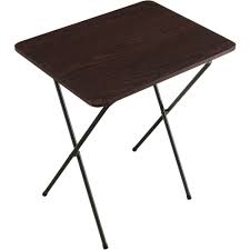 Folding Tray Table Espresso Walmart Com Tray Table Foldable Table Fold Up Table