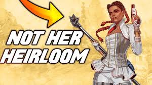 Apex legends' heirloom sets contain items such as wraith's knife heirloom, along with other of the rarest items it is possible to obtain in apex legends. Apex Legends Lobas Heirloom Is Not Her Staff Revenant Heirloom Fake News Youtube