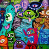 His satirical social commentary has been spray painted on walls from london to hong kong. 1