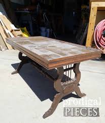 Although dh has a thing about feet being clean so his are always peachy i would't let my kids put bare feet up on sofa's in anyone else's house, but to be honest i don't think they've ever tried. Antique Lyre Coffee Table Rescued Restored Prodigal Pieces