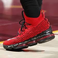 And his signature james' dunkman logo and griffey's swingman logo are combined into one on the heel. Nike Lebron 15 Xv Red Griffey Sole Collector