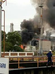 (mlng satu) was incorporated on 14 june 1978 in order to build first malaysian lng plant of three trains with a capacity of 2.7 million ton per. Fire Engulfs Transformer At Petronas Lng Complex