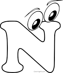 Check spelling or type a new query. Letter N Coloring Pages Coloringall