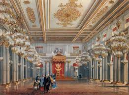 Der winterpalast (russisch зимний дворец. St Petersburg Winterpalast Thronsaal Wassili Sadownikow Als Kunstdruck Oder Handgemaltes Gemalde