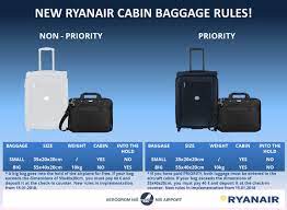 Well, i am flying with ryanair next week and according to their website the measurement of hand luggage should not exceed 40x20x25, here is what the website says: Ryanair Cabin Baggage Size Nar Media Kit