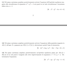 Matematicamente It Geometria Proiettiva Leggi Argomento
