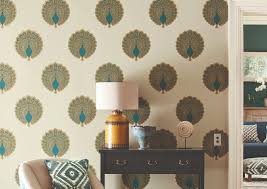 Find images of modern living room. Wallpaper By Sanderson