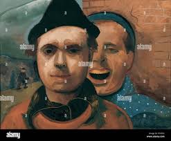 Jewish family portrait painting hi-res stock photography and images