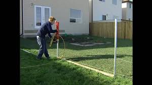 The post leveling collars also allow you to make quick adjustments in the rare occurrence of post shifting, reducing warranty issues. Vinyl Fencing Install Video Straightn Level Fencing Solutions Post Collar Youtube