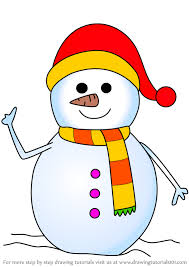 The cover page says snowman coloring* sheets with three different snowmen to color in. Learn How To Draw Snowman With Scarf Christmas Step By Step Drawing Tutorials
