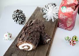 Yule Log Buche De Noel Recipe Log Cake Festive Treats Christmas Entertaining