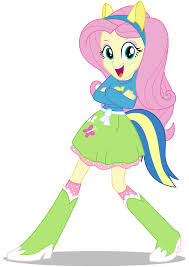 Fluttershy My Little Pony Equestria Girls Rainbow Rocks Rainbow Dash Fluttershy Eqg Wondercolts Pose By Caliazian On Deviantart My Little Pony Characters My Little Pony Movie Little Pony
