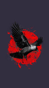 Abstract Raven Hd Wallpaper Android In 2020 Hd Wallpaper Android Painting Wallpaper Red And Black Wallpaper