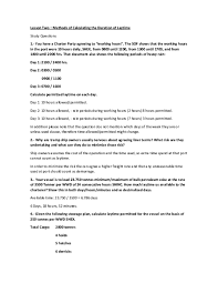 In 145 days and 20 hours, 51,479,167 babies will be born! Pdf Lesson Two Methods Of Calculating The Duration Of Laytime Study Questions Sophia Reyes Academia Edu