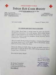 It transports oxygen, dissolved substances and heat around the body. Sample Letter To Be Issued To Individual Voluntary Donor Indian Red Cross Society