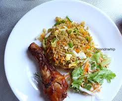 I love the unique dark brown, caramelised colour of the rice! Our Day Fried Rice Blendnwhip