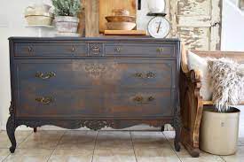If You Follow Me On Instagram Of Facebook You Will Know That I Recently Painted My Antique Dresse Repurposed Furniture Chic Furniture Painting Wooden Furniture