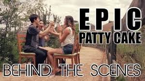 Roll it, pat it, mark it with a b, Epic Patty Cake Song Behind The Scenes Youtube