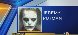Man made up as Joker charged with wearing mask in public
